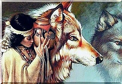 The woman and the wolves, a beautiful legend Dakota